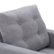 Alt View Zoom 14. CorLiving - Elwood Tufted Accent Chair - Grey.