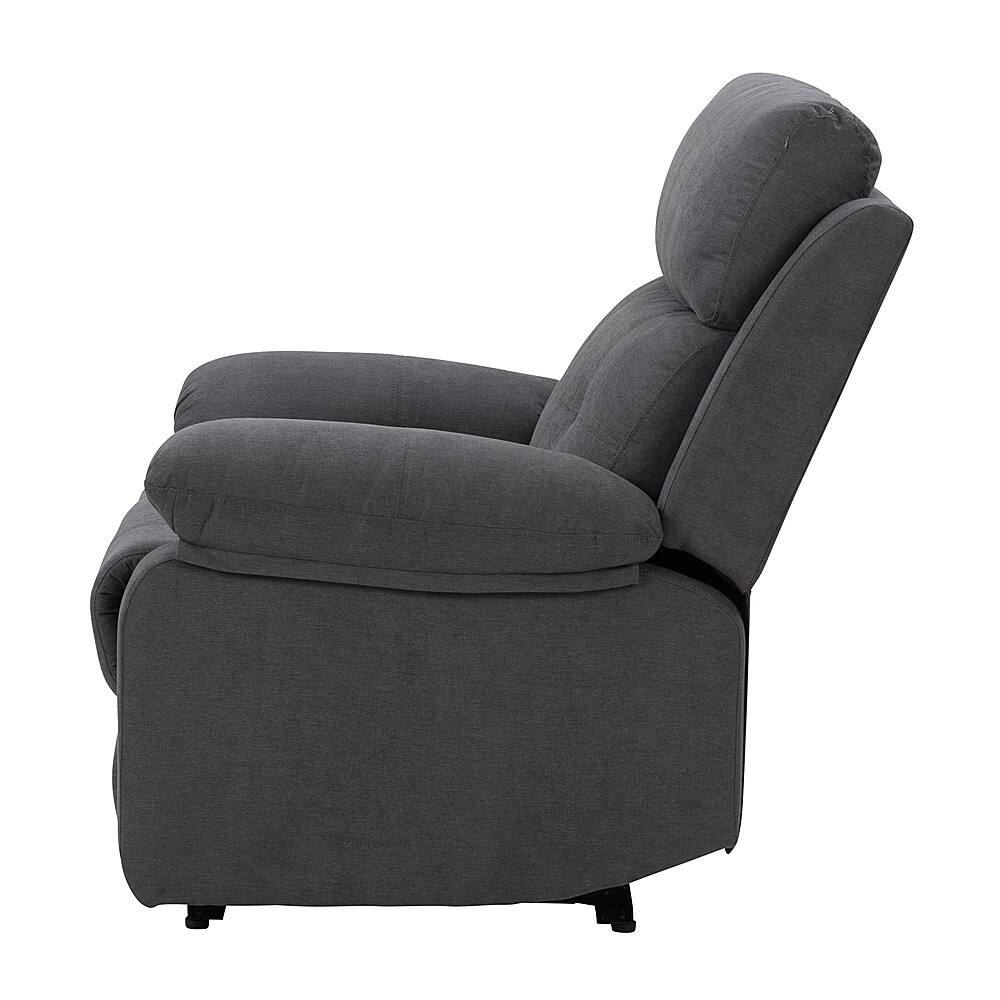 Best Buy CorLiving Oren Manual Recliner Dark Grey LRB451R