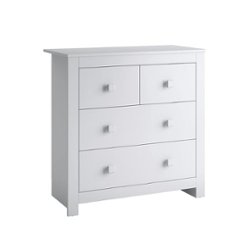 CorLiving - Madison 4-Drawer Dressers - White - Front_Zoom