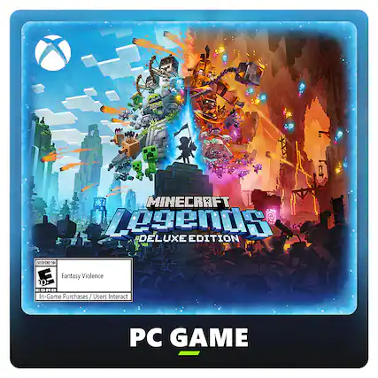 Front. Microsoft - Minecraft Legends. - E10+ (Everyone 10+)