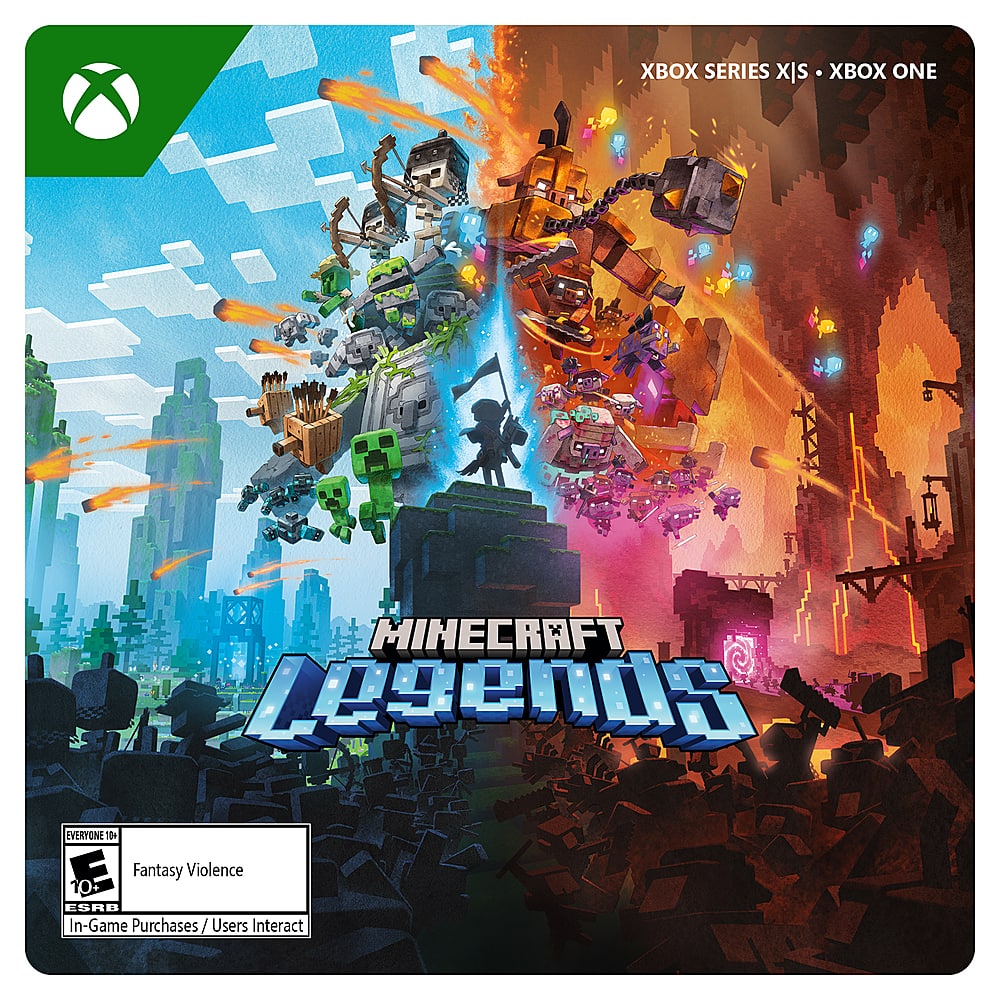Front. Microsoft - Minecraft Legends.