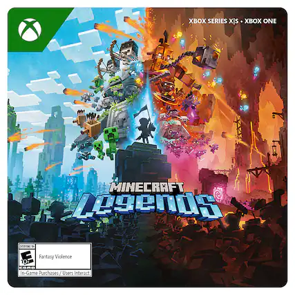 Front. Microsoft - Minecraft Legends. - E10+ (Everyone 10+)