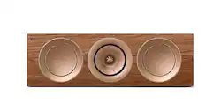 KEF - R2 Meta LCR Speaker (Each) - Walnut - Front_Zoom