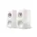 Front. KEF - R3 Meta Bookshelf Loudspeaker (Pair) - White.