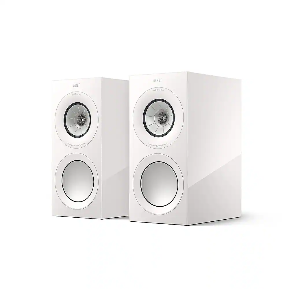 KEF - R3 Meta Bookshelf Loudspeaker (Pair) - White