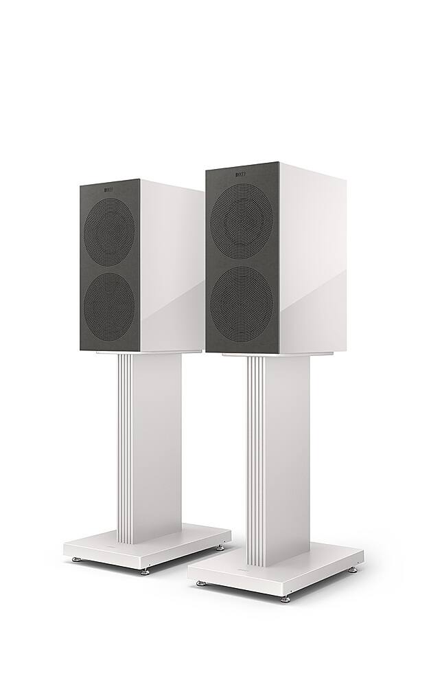 Alt View 12. KEF - R3 Meta Bookshelf Loudspeaker (Pair) - White.