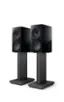 Angle. KEF - R3 Meta Bookshelf Loudspeaker (Pair) - Black.