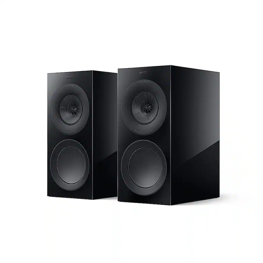 KEF R3 Meta Bookshelf Loudspeaker (Pair) Black R3BG Best Buy