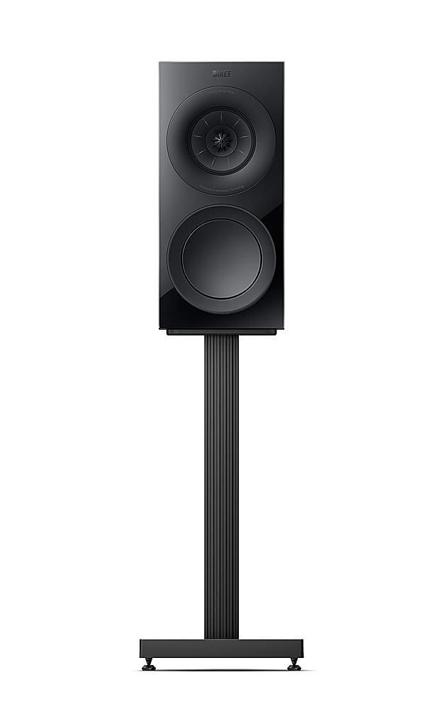 Alt View 11. KEF - R3 Meta Bookshelf Loudspeaker (Pair) - Black.