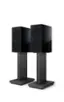 Alt View 12. KEF - R3 Meta Bookshelf Loudspeaker (Pair) - Black.