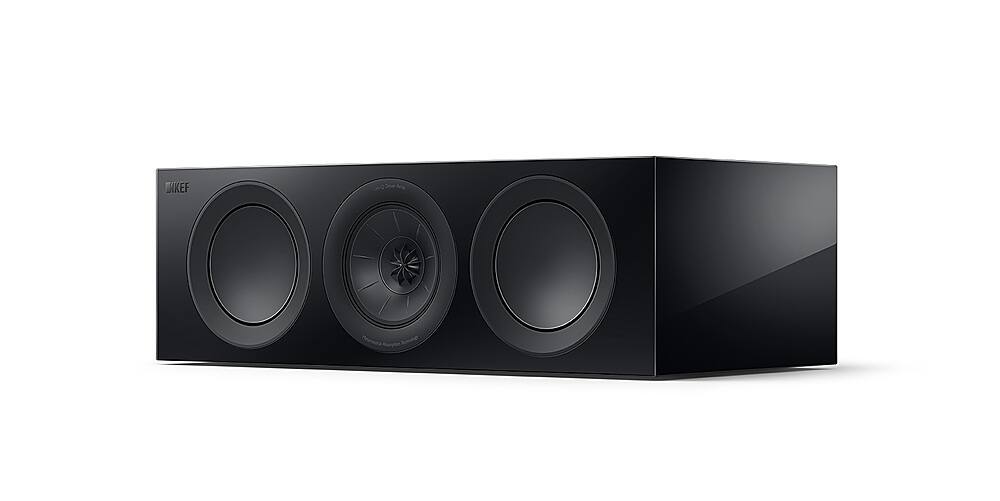 Angle. KEF - R2 Meta LCR Speaker (Each) - Black.