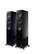 Angle. KEF - R7 Meta Floorstanding Loudspeaker (Each) - Black.