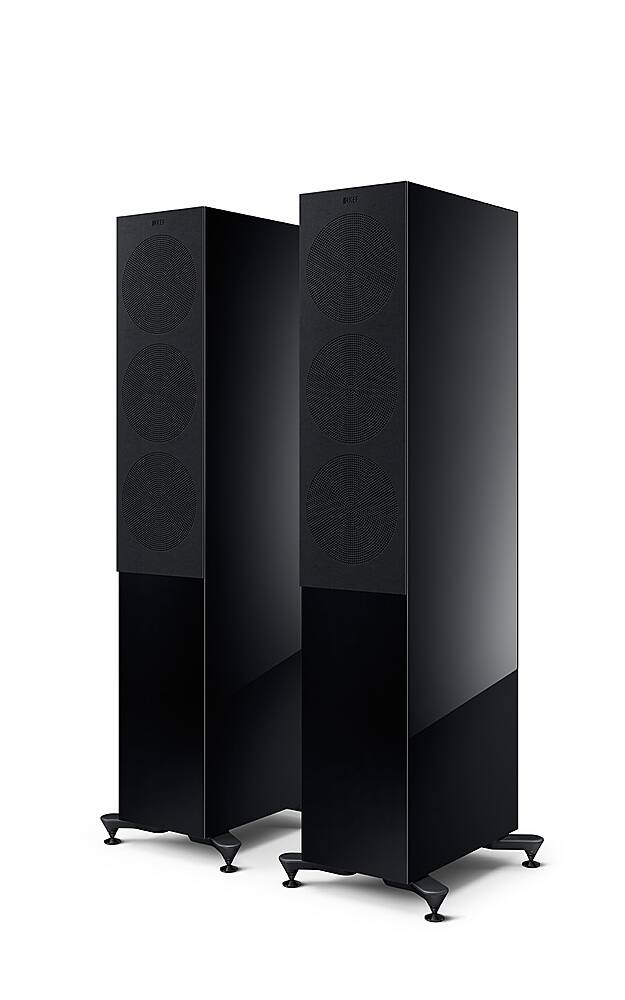 Alt View 11. KEF - R7 Meta Floorstanding Loudspeaker (Each) - Black.