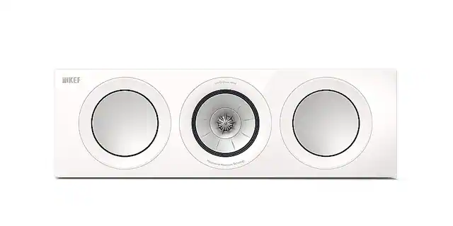Front. KEF - R2 Meta LCR Speaker (Each) - White.