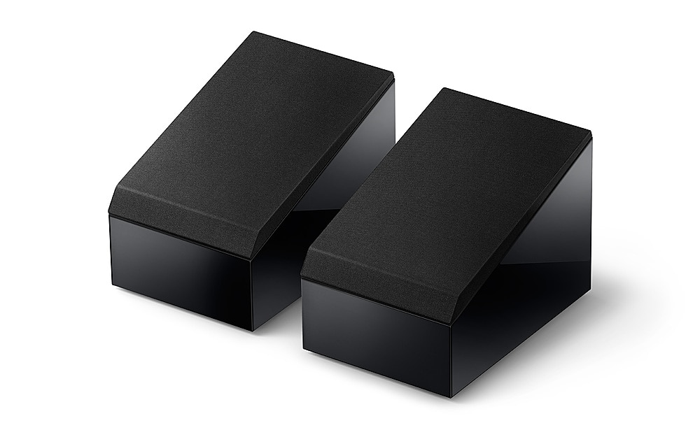 Alt View 11. KEF - R8 Meta Dolby Atmos Module Speakers (Pair) - Black.