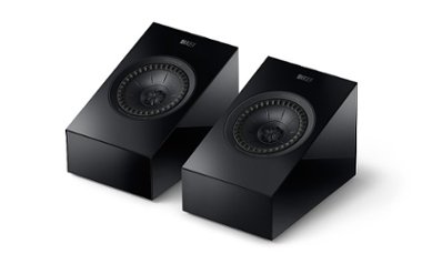 KEF - R8 Meta Dolby Atmos Module Speakers (Pair) - Black - Angle_Zoom