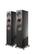 Angle. KEF - R7 Meta Floorstanding Loudspeaker (Each) - Titanium.