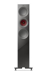 KEF - R7 Meta Floorstanding Loudspeaker (Each) - Titanium - Front_Zoom