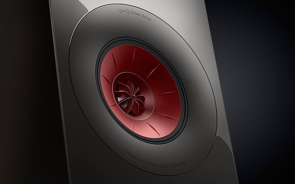 Alt View 13. KEF - R7 Meta Floorstanding Loudspeaker (Each) - Titanium.