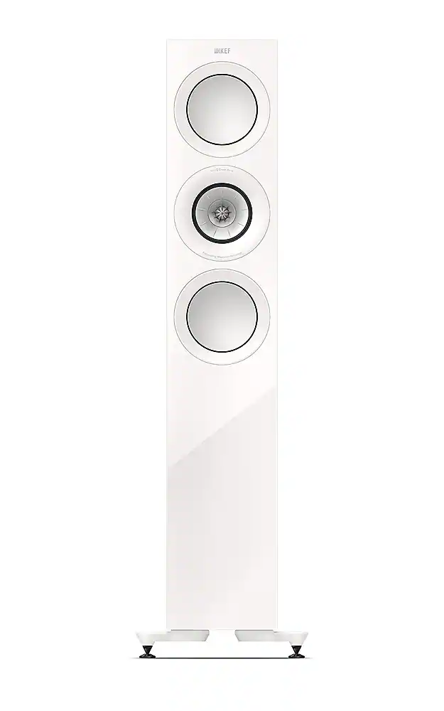 KEF R7 Meta Floorstanding Loudspeaker (Each) White R7WG - Best Buy