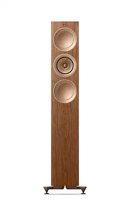 KEF - R5 Meta Floorstanding Loudspeaker (Each) - Walnut
