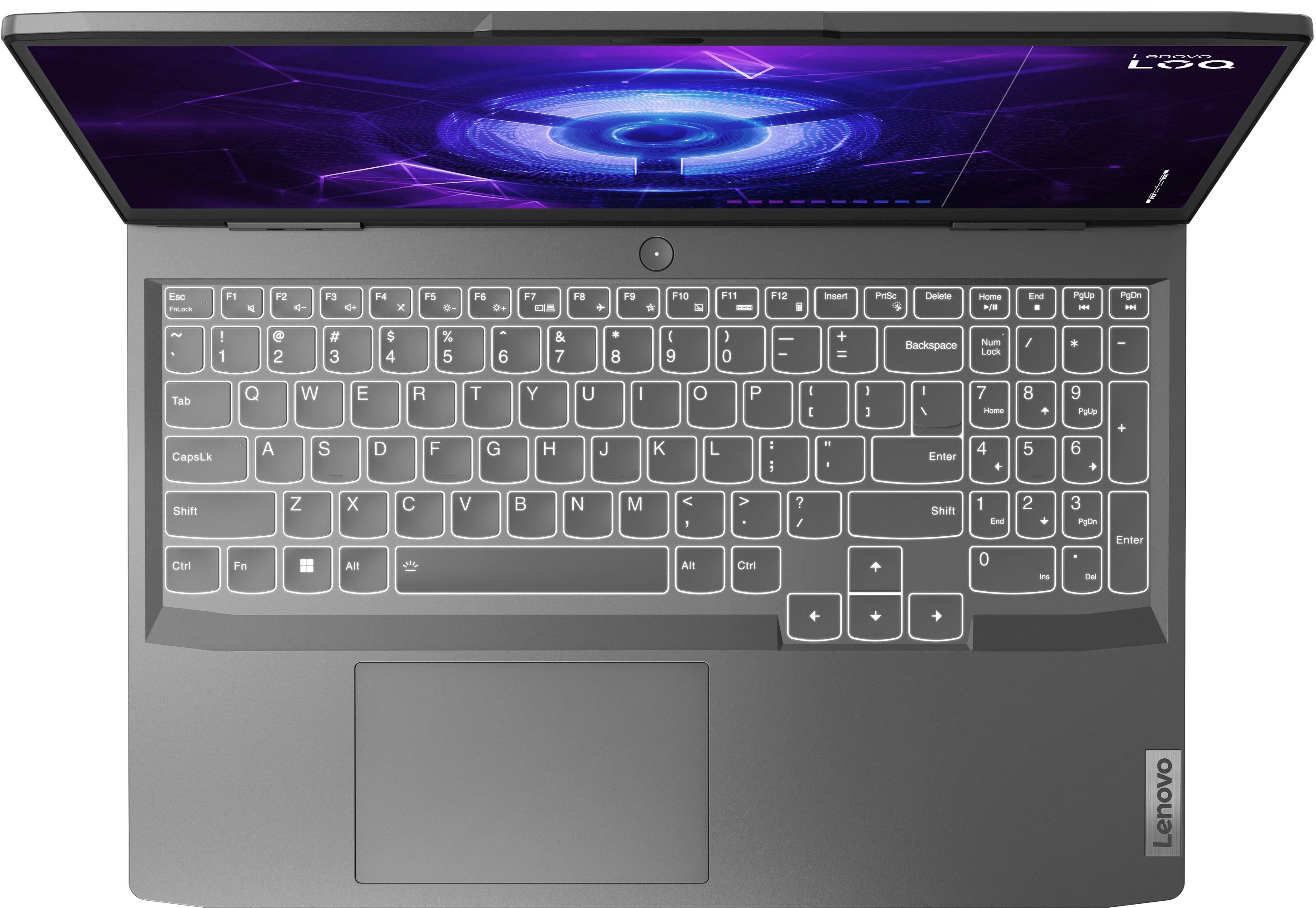Alt View 10. Lenovo - LOQ 15.6" Gaming Laptop FHD - Intel Core i5-13420H with 8GB Memory - NVIDIA GeForce RTX 3050 6GB - 1TB SSD - Storm Grey.