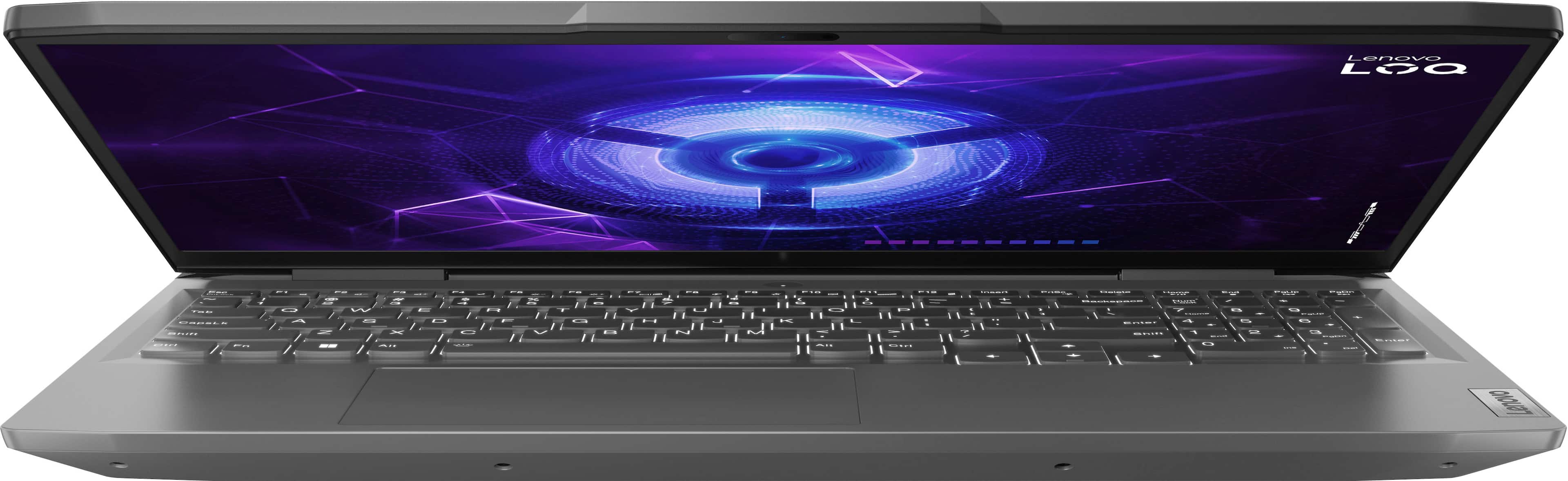 Alt View 7. Lenovo - LOQ 15.6" Gaming Laptop FHD - Intel Core i5-13420H with 8GB Memory - NVIDIA GeForce RTX 3050 6GB - 1TB SSD - Storm Grey.