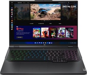 Lenovo - Legion Pro 5i 16" Gaming Laptop WQXGA Intel 13th Gen Core i7 with 16GB Memory - NVIDIA GeForce RTX 4070 8GB - 1TB SSD - Onyx Grey - Front_Zoom