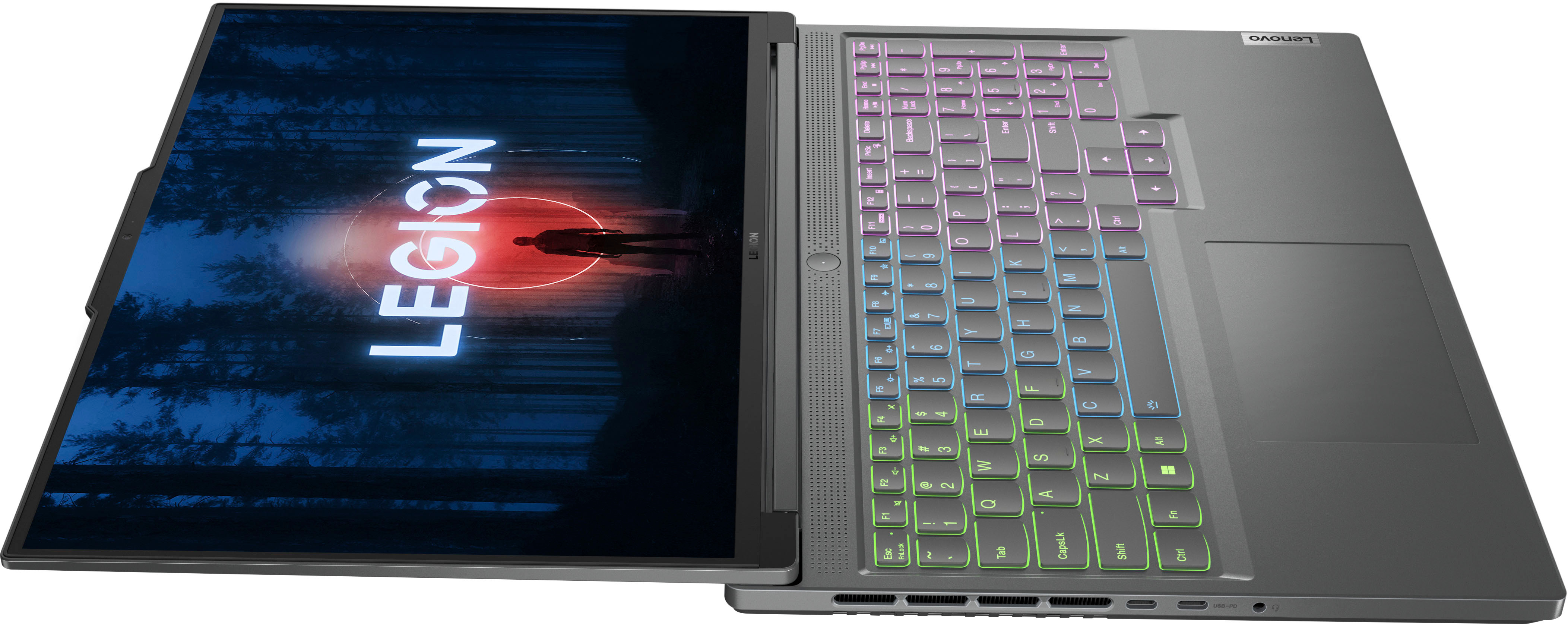 Lenovo Legion Slim 5 16 Gaming Laptop WQXGA Ryzen 7 7840HS with 16GB  Memory NVIDIA GeForce RTX 4060 8GB 512GB SSD Storm Grey 82Y9000PUS - Best  Buy