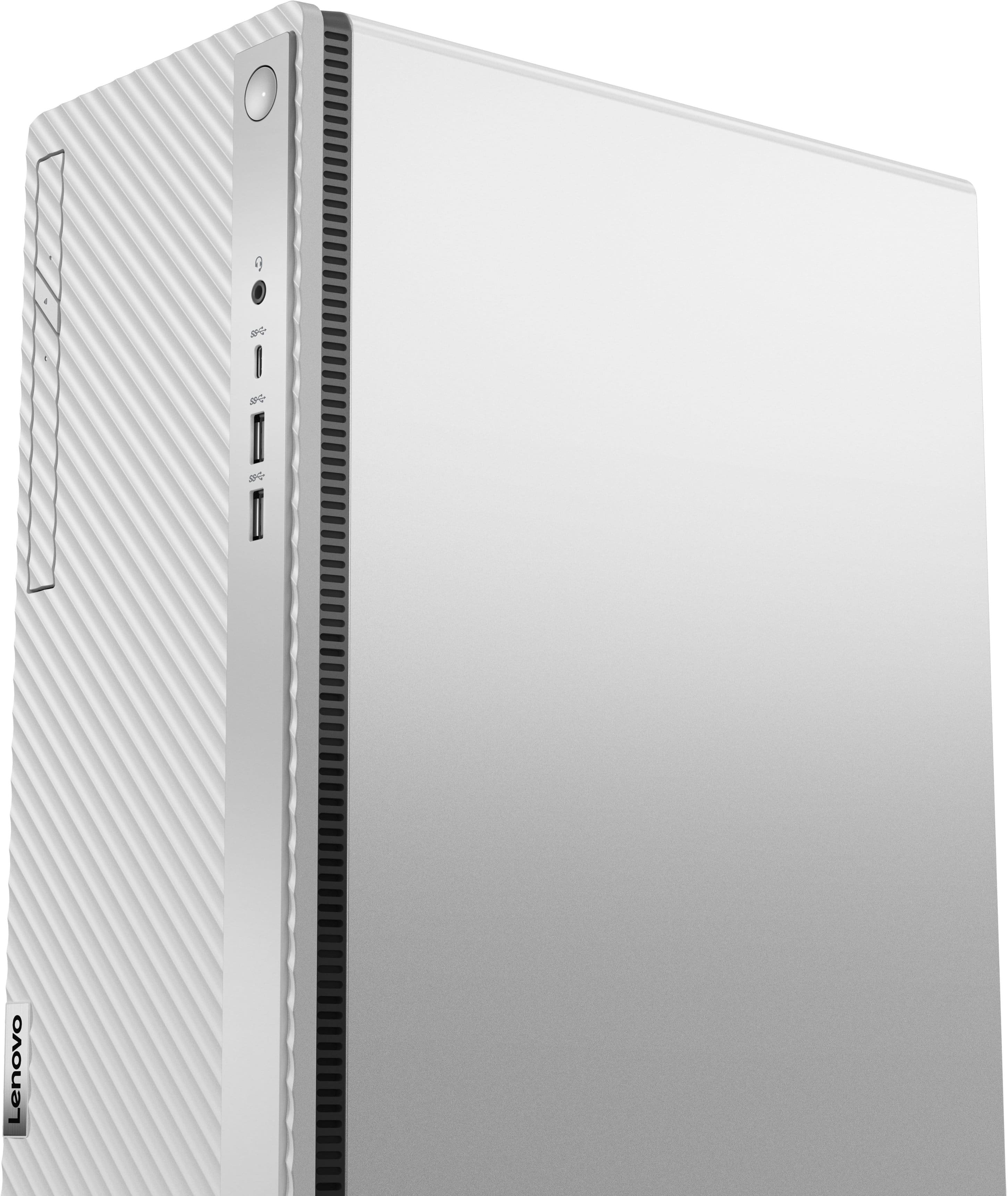 Alt View 13. Lenovo - IdeaCentre 5i Desktop - Intel Core i5-12400 - 8GB Memory - 512GB SSD - Cloud Grey.