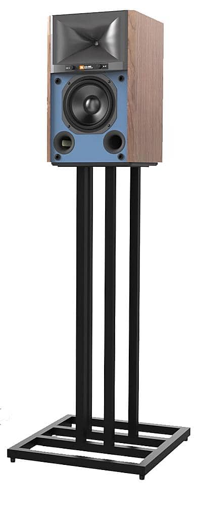 Back. JBL - JS-65 Floor Stands for JBL Small Classic Bookshelf Speakers - Black.