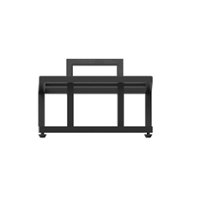 JBL - JS150 Floor Stands for JBLExtra Large Classic Bookshelf Speakers (Pair) - Black - Front_Zoom