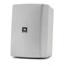 Front. JBL - Stage XD5 5.25" 2-Way Indoor/Outdoor All-Weather Loudspeakers (Pair) - White.