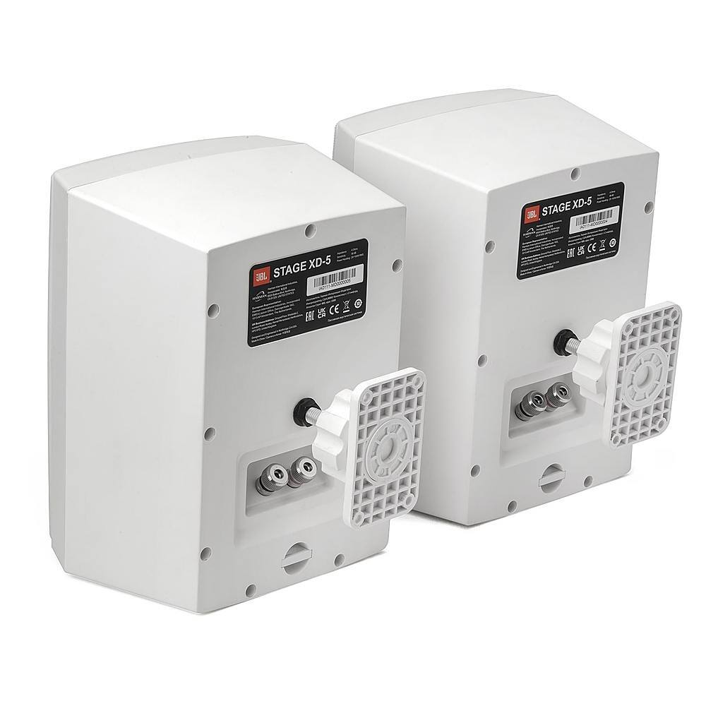 Alt View 13. JBL - Stage XD5 5.25" 2-Way Indoor/Outdoor All-Weather Loudspeakers (Pair) - White.