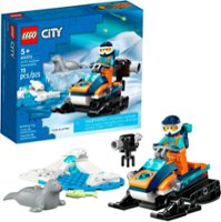 LEGO - City Arctic Explorer Snowmobile 60376 - Front_Zoom