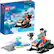 Front. LEGO - City Arctic Explorer Snowmobile 60376.
