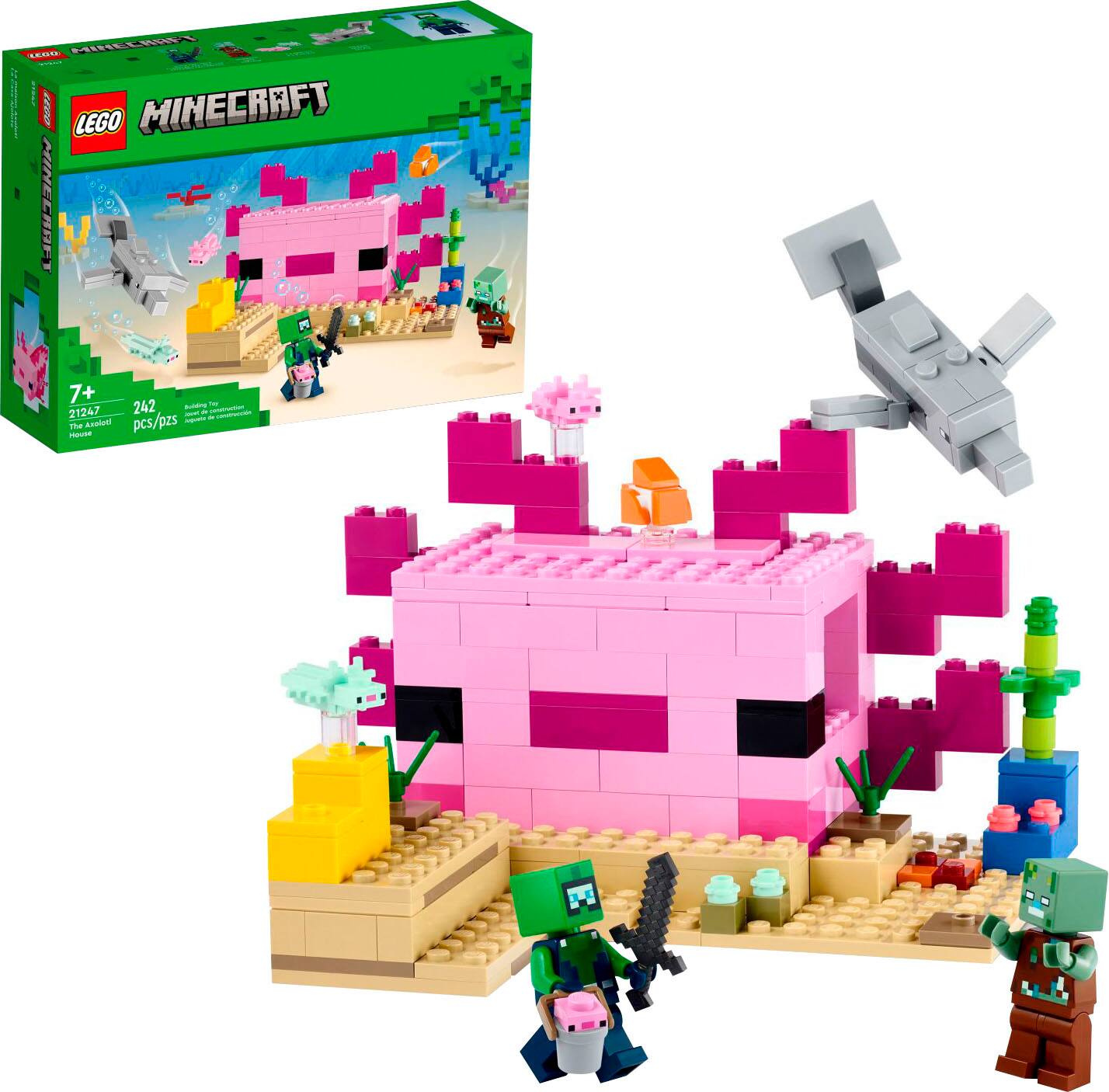 Minecraft The Axolotl House 21247