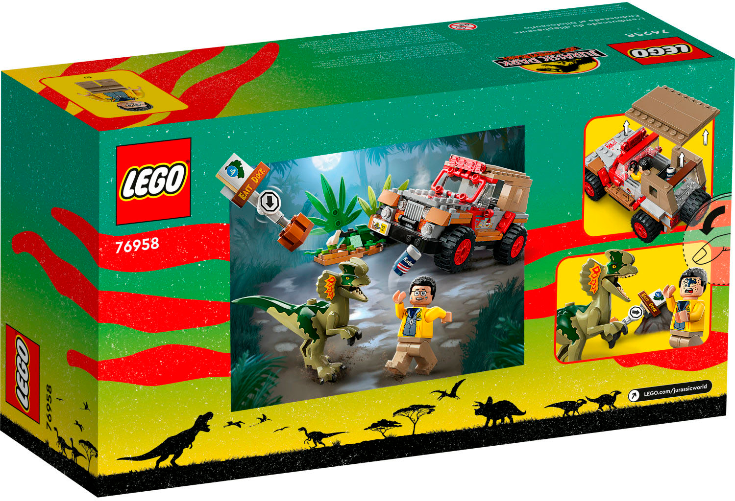 LEGO Jurassic World - Parking Garage - Free Play (1080p60HD) 