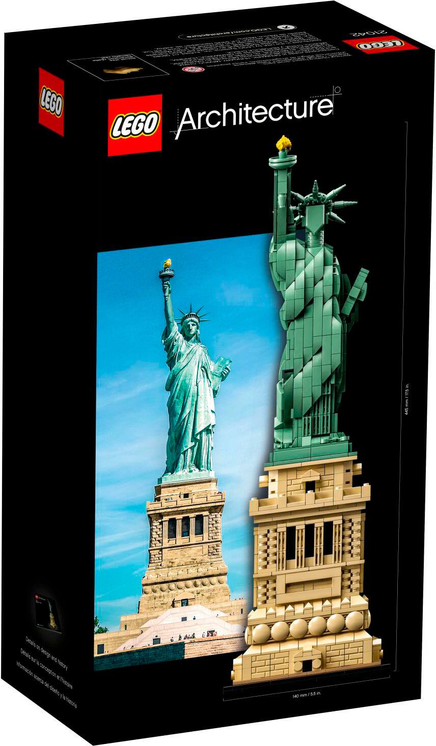 Alt View 11. LEGO - Architecture Statue of Liberty 21042.