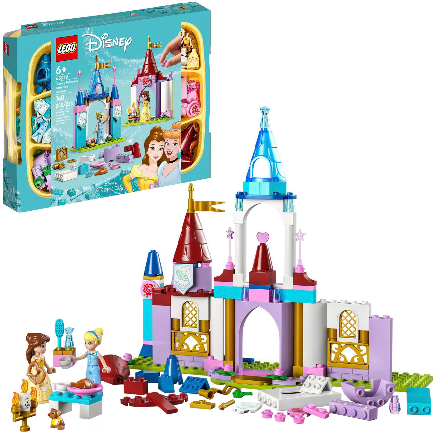 bang Teasing snatch LEGO Disney: Disney Princess Creative Castles 43219 6427579 - Best Buy