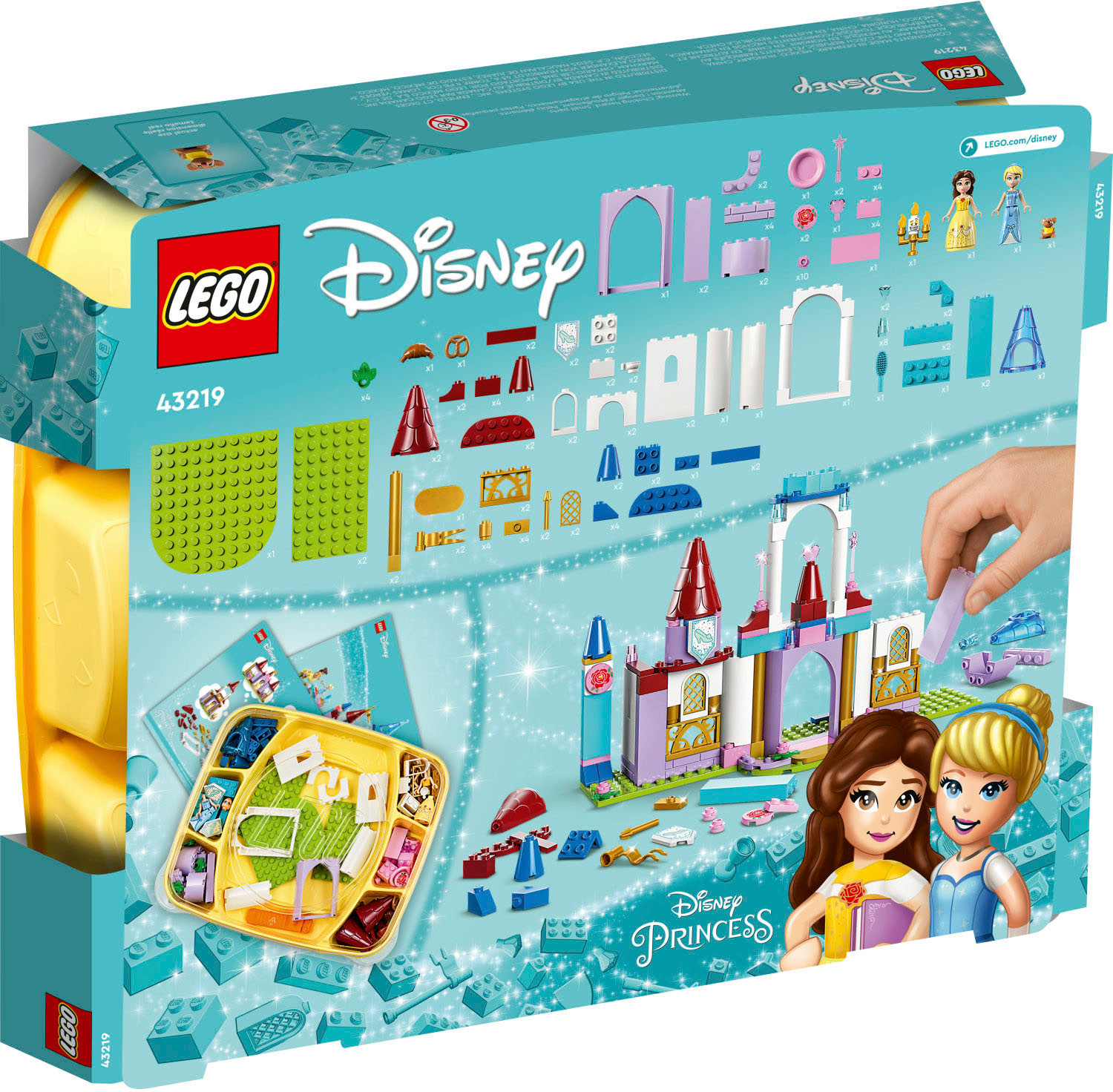 Cosmic fyrretræ skam LEGO Disney: Disney Princess Creative Castles 43219 6427579 - Best Buy