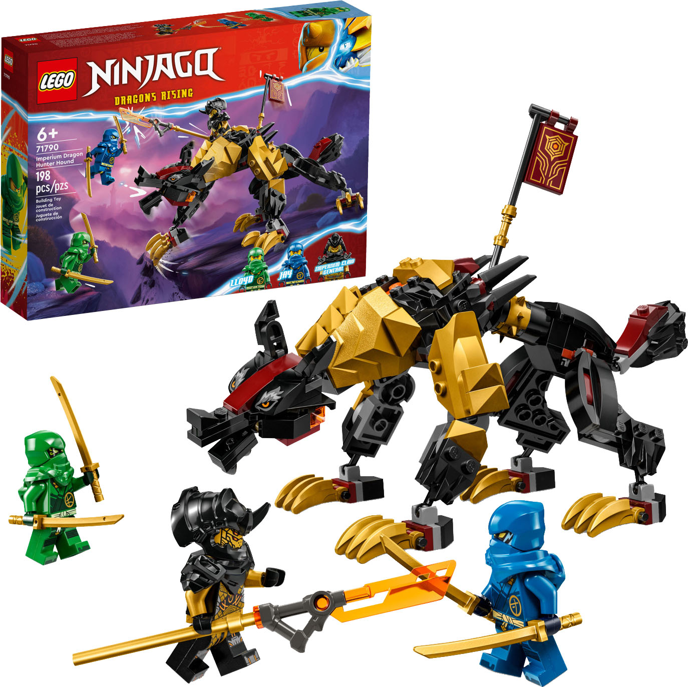 Building Set Lego Ninjago - Lloyd's Dragon Spinjitzu Attack