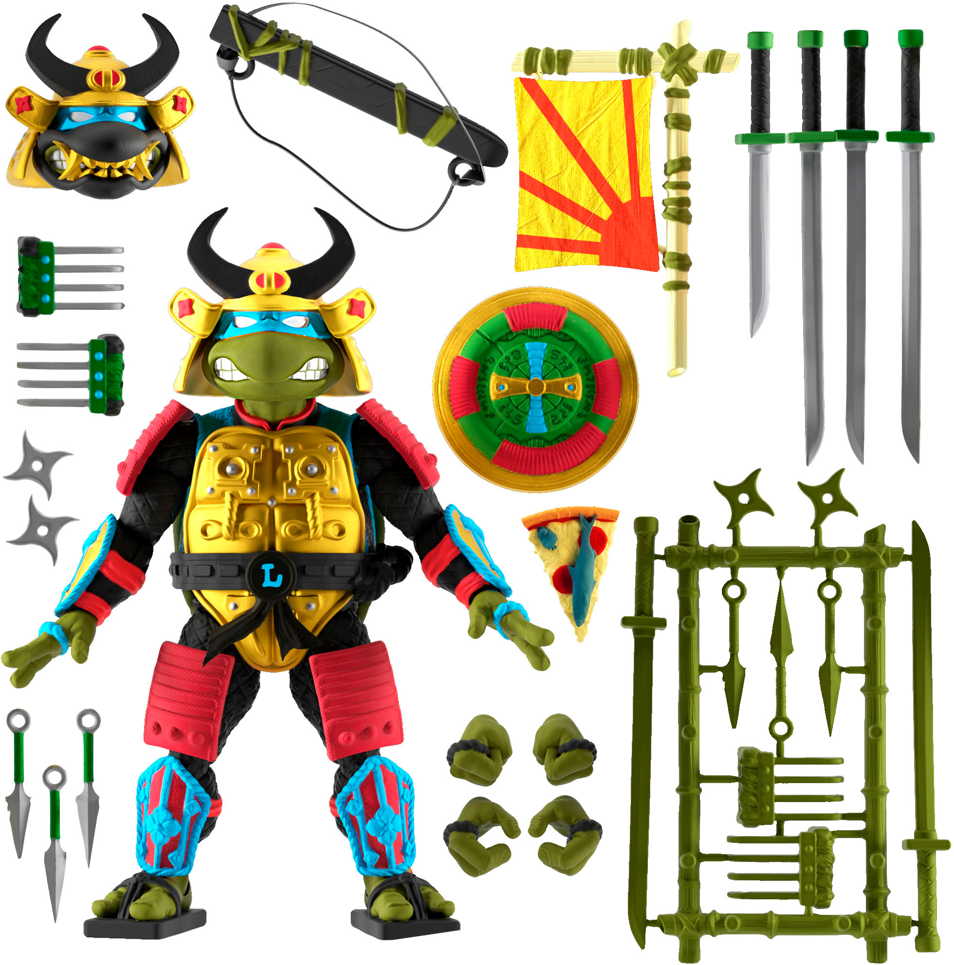  Teenage Mutant NECA Ninja Turtles 7 Super Shredder Shadow  Master Action Figure : Toys & Games