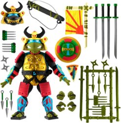 Super7 - ULTIMATES! 7 in Plastic Teenage Mutant Ninja Turtles - Sewer Samurai Leonardo - Front_Zoom