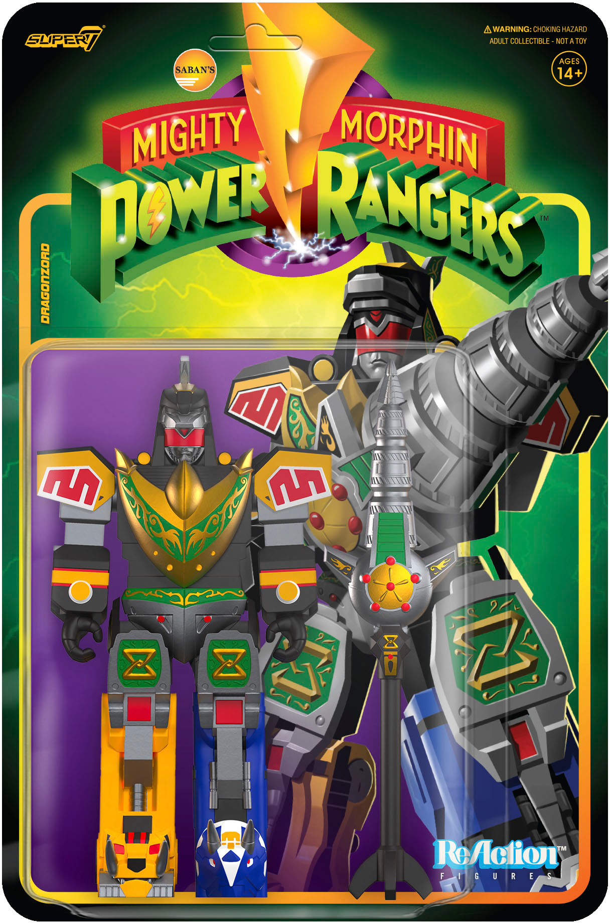 in Plastic Morphin Power Rangers Dragonzord Battle Mode RE-POWRW03-DZB-01 - Best Buy