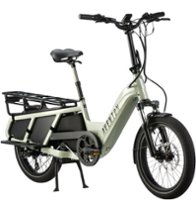 Aventon - Abound Ebike w/ up to 50 mile Max Operating Range and 20 MPH Max Speed - One size - Sage - Front_Zoom