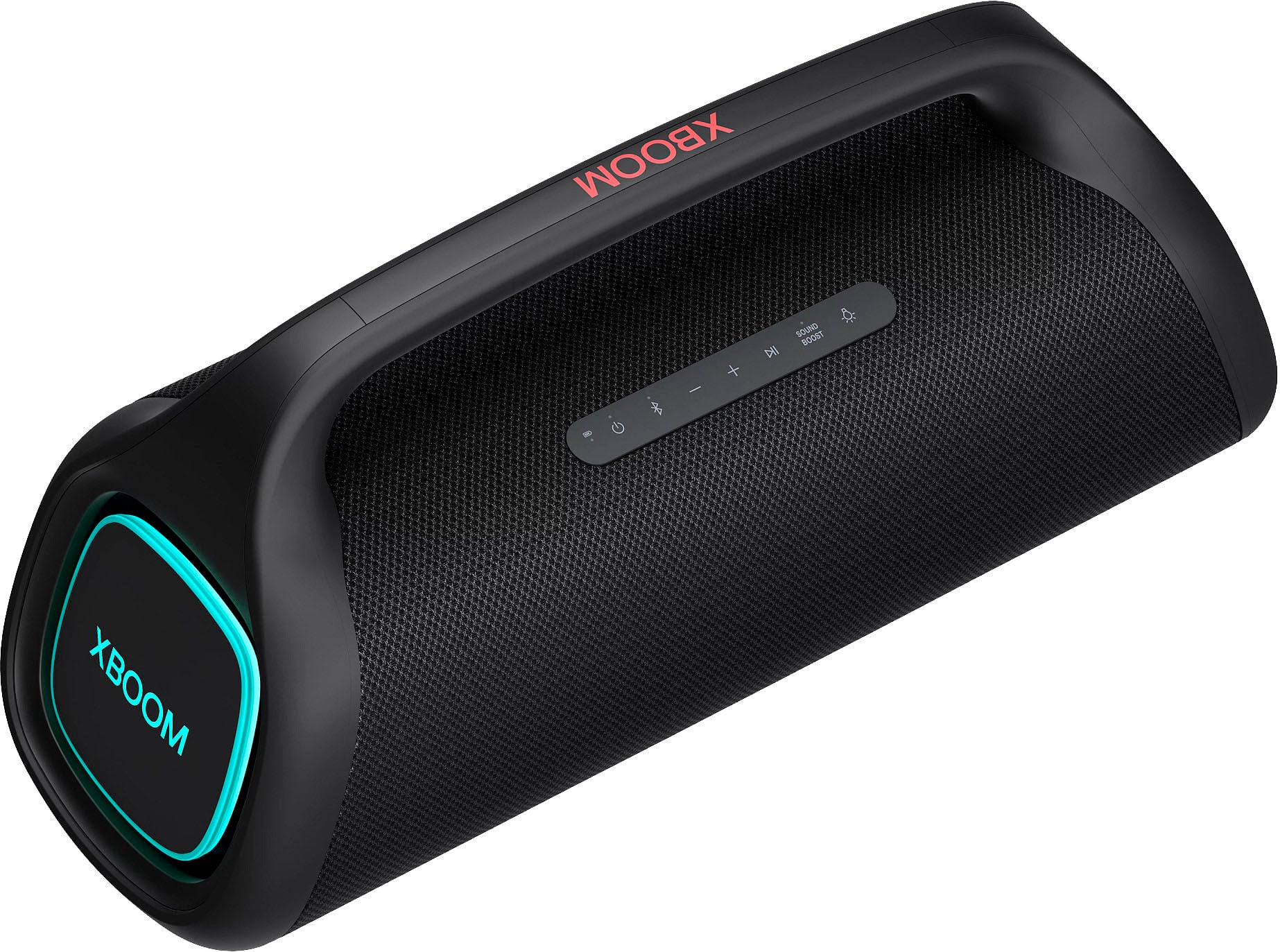 Angle. LG - XBOOM Go XG9QBK Portable Bluetooth Speaker - Black.