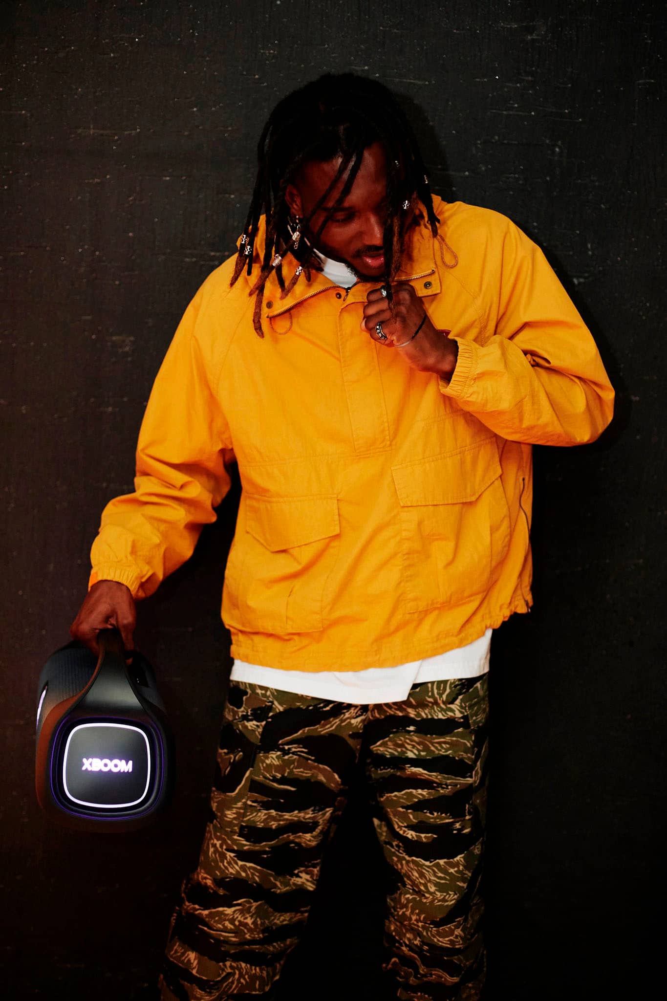 Alt View 22. LG - XBOOM Go XG9QBK Portable Bluetooth Speaker - Black.