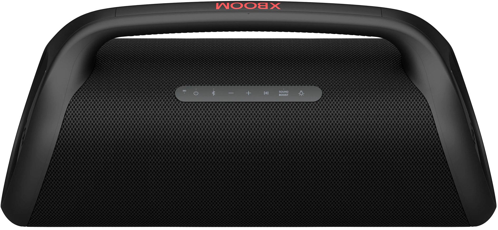 Left. LG - XBOOM Go XG9QBK Portable Bluetooth Speaker - Black.