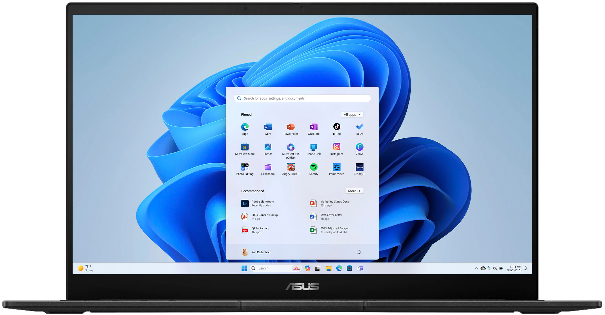 ASUS - 15.6" OLED Laptop - Intel Core i9-13900H - NVIDIA RTX3050 6GB with 16GB Memory – 1TB SSD